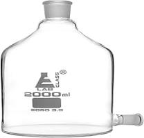 Aspirator Bottle  2000ml ~ Outlet for Tubing ~ Borosilicate Glass ~ Eisco Labs  - Compare price
