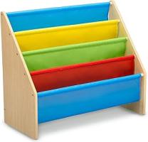 Delta Children Sling Book Rack Bookshelf for Kids ~ Easy~to~Reach Storage for Bo - Compare price